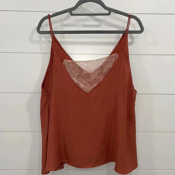 Intimately Free People Rust Orange Tank Top Size Large - Picture 6 of 10